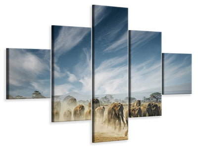 5-piece-canvas-print-a-very-long-thinking