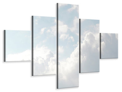 5-piece-canvas-print-clouds-in-the-light