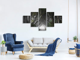 5-piece-canvas-print-dark-hedges
