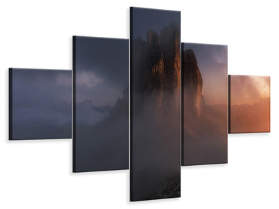 5-piece-canvas-print-dolomiti