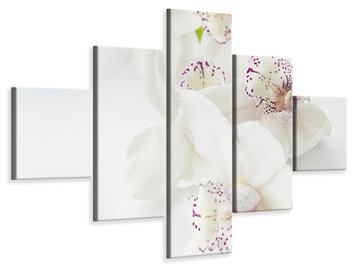 5-piece-canvas-print-fantastic-orchids