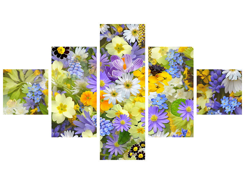 5-piece-canvas-print-fresh-spring-flowers