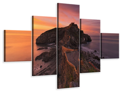 5-piece-canvas-print-gaztelugatxe