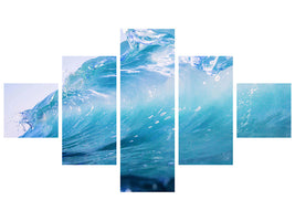 5-piece-canvas-print-glass-wave