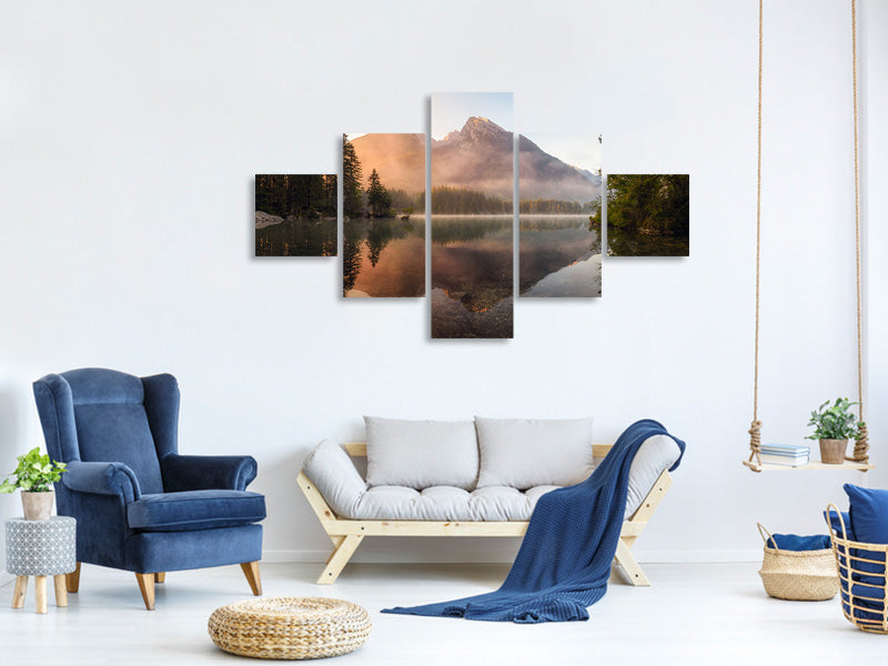 5-piece-canvas-print-glowing-mist