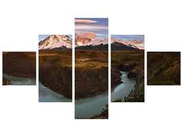 5-piece-canvas-print-good-morning-las-torres