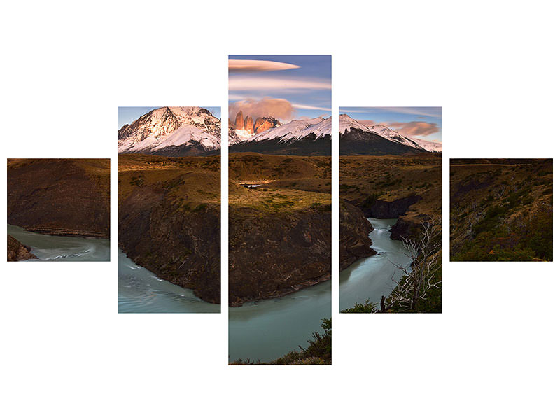 5-piece-canvas-print-good-morning-las-torres