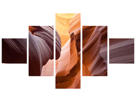 5-piece-canvas-print-grand-antelope-canyon