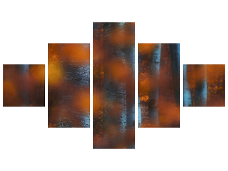 5-piece-canvas-print-hidden-forest