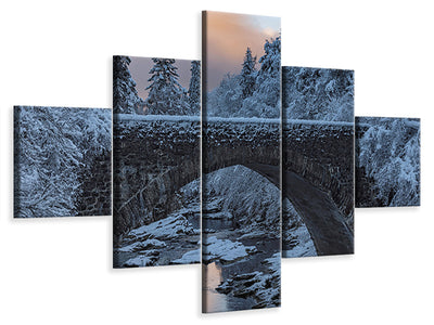 5-piece-canvas-print-highlands-bridge