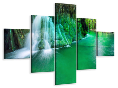 5-piece-canvas-print-in-paradise