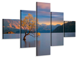 5-piece-canvas-print-morning-glow