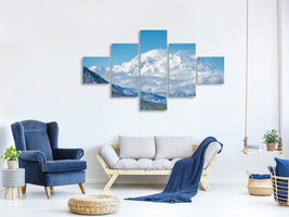 5-piece-canvas-print-mt-denali
