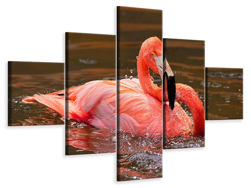 5-piece-canvas-print-play-with-water
