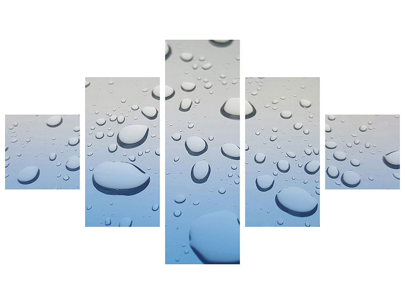5-piece-canvas-print-raindrop-in-xxl