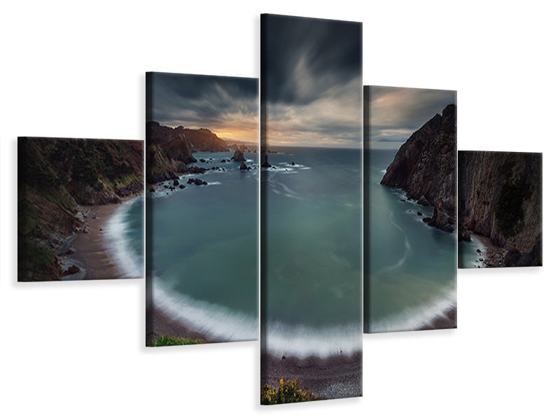 5-piece-canvas-print-silencio-storm