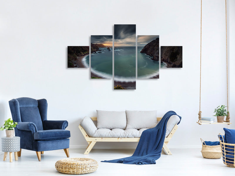 5-piece-canvas-print-silencio-storm