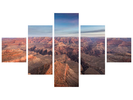 5-piece-canvas-print-south-rim-sunrise