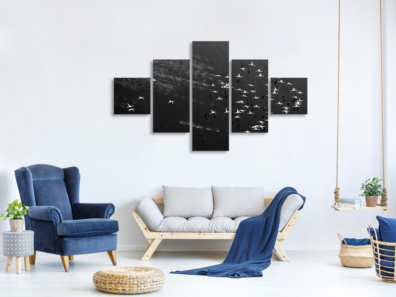 5-piece-canvas-print-take-off