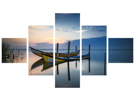 5-piece-canvas-print-the-boats