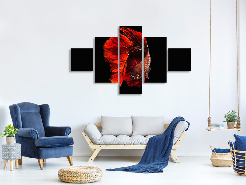 5-piece-canvas-print-the-red