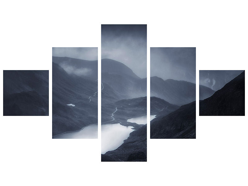 5-piece-canvas-print-winter-comes