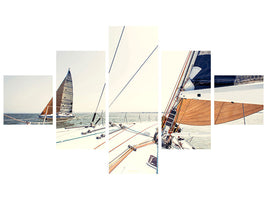5-piece-canvas-print-yacht
