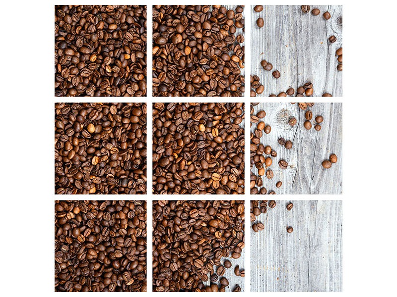 9-piece-canvas-print-coffee-beans