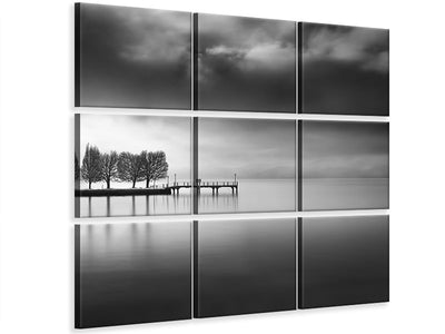 9-piece-canvas-print-lake-view-with-trees
