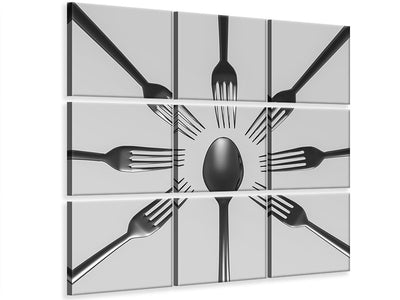 9-piece-canvas-print-spoon-and-forks