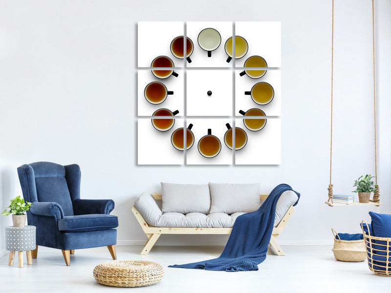 9-piece-canvas-print-tea-time