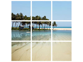 9-piece-canvas-print-the-sea-and-the-island