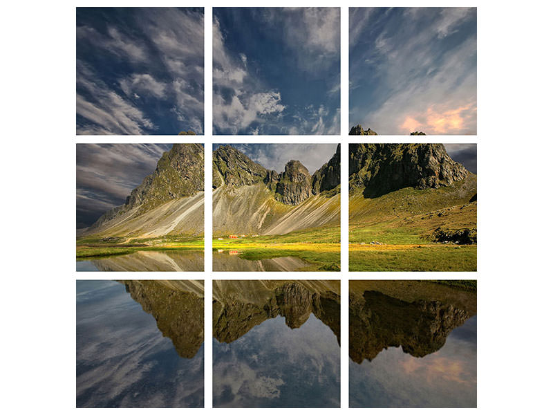 9-piece-canvas-print-tranquillity