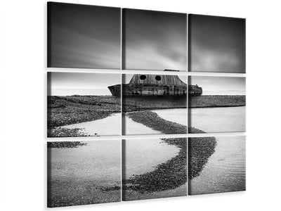 9-piece-canvas-print-wrecks-ii