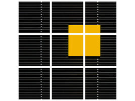 9-piece-canvas-print-yellow-square