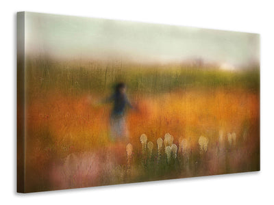 canvas-print-a-girl-and-bear-grass