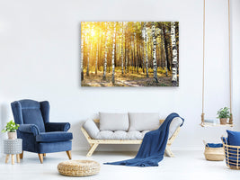 canvas-print-birch-forest