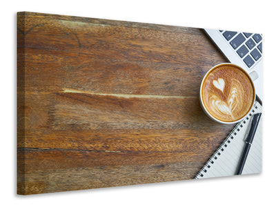 canvas-print-coffee-to-work