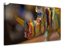 canvas-print-colorful-rino