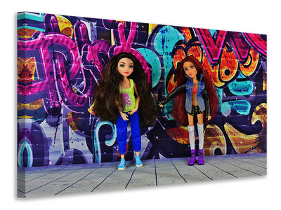 canvas-print-graffiti-dolls