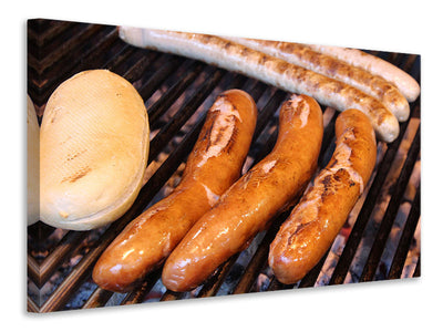 canvas-print-grilled-sausage