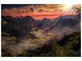 canvas-print-hot-air-balloons-in-the-sunset