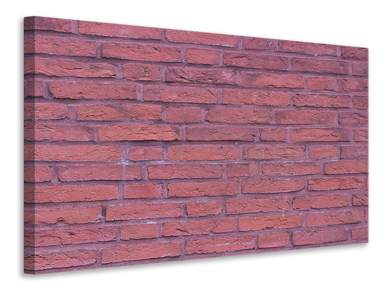 canvas-print-lacquered-clinker-bricks