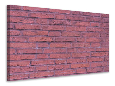 canvas-print-lacquered-clinker-bricks
