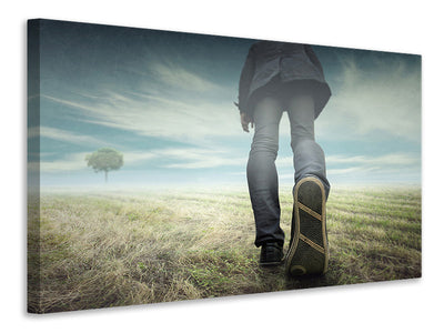 canvas-print-long-journey-starts-from-the-first-step