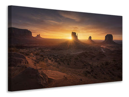 canvas-print-monument-sunrise