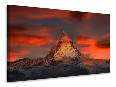 canvas-print-mountains-of-switzerland-at-sunset