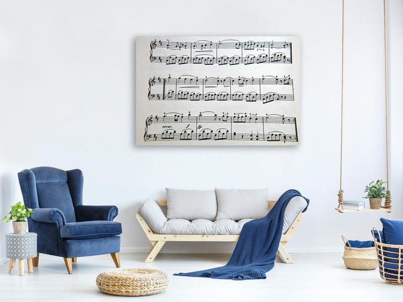canvas-print-music-notes