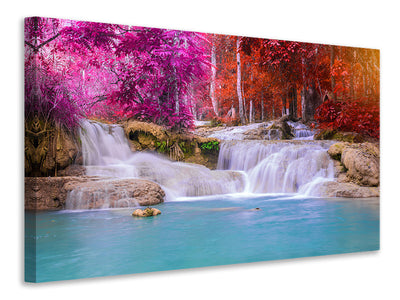 canvas-print-paradisiacal-waterfall