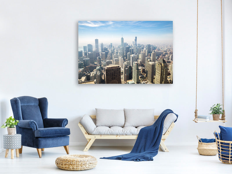 canvas-print-skyscraper-chicago
